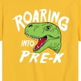 thumbnail image 3 of Instant Message - Roaring Into Pre K - Youth Short Sleeve Graphic T-Shirt, 3 of 6