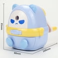 thumbnail image 5 of Pencil Sharpener Hand Crank Manual Sharpener Auto Pen Feed Feature Adjustable in 2 Gear Cute Pencil Cutter for Classroom//Home, 5 of 5