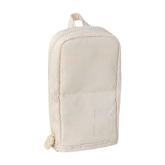 Foldable Large Capacity Pencil Case with Phone Stand, Multi-Compartment Stationery Organizer, Waterproof Canvas, Travel-Friendly & Stylish Stationery Storage