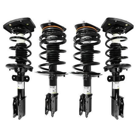 Front and Rear Strut and Coil Spring Kit - Compatible with 1997 - 2004 Buick Regal 1998 1999 2000 2001 2002 2003