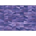 thumbnail image 1 of Ahgly Company Indoor Rectangle Patterned Purple Amethyst Purple Area Rugs, 8' x 12', 1 of 6