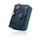thumbnail image 3 of Cartera corta plegable Sonducket Mujer Almacenamiento Retro PU Cuero Negro, 3 of 6