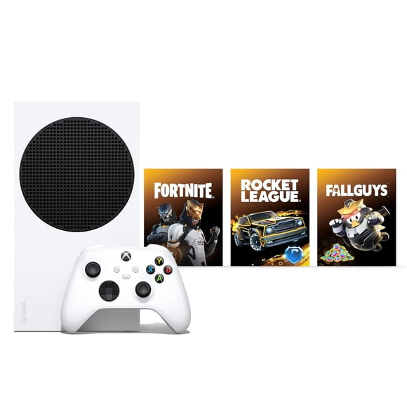 Refurbished (Good) XBox Series S 512GB Digital Gilded Hunter Bundle - White
