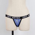 thumbnail image 3 of Gibobby Lencería sexy para mujer Ropa interior Bragas Tanga Tangas Mujeres Encaje string T Lencería sexy Calzoncillos(Azul XL), 3 of 3