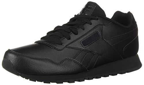 reebok men's classic leather running shoe black
