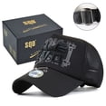 thumbnail image 2 of Sombrero de béisbol con protección solar para hombre, gorra de alta calidad, transpirable, sin caja de regalo, 2 of 4