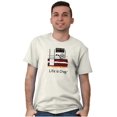 thumbnail image 1 of Life Is Crap Mens T-Shirts T Shirts Tees Tshirt Life is Crap Hockey Penalty Box Sports Gift, 1 of 2