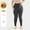 Dark Gray, variant on Brondbend Leggings for Women Plus Size Women’s Yoga Pants High Waisted Belly Control Solid Color Cotton Workout Pants Trendy Body Shaping Socks Fall Comfy Athletic