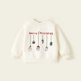 thumbnail image 4 of Kiijoy Big Girls Christmas Sweatshirt Xmas Soft Long Sleeve Crewneck Pullover Top, 4 of 4
