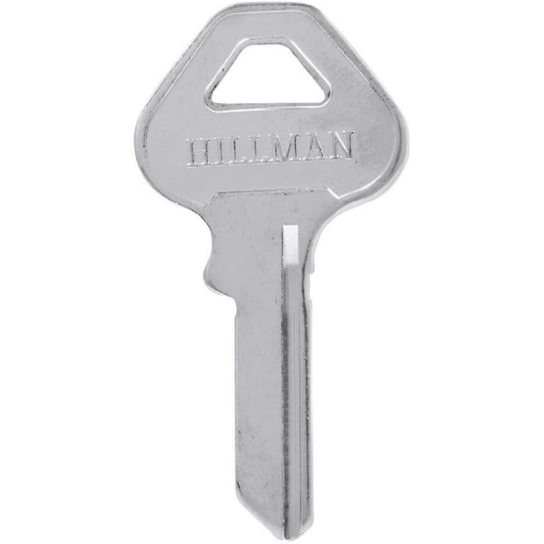 Hillman Traditional Key Padlock Universal Key Blank Single Hillman Traditional Key Padlock Universal Key Blank Single