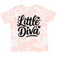 thumbnail image 3 of Inktastic Little Diva Cute Heart Design Girls Toddler T-Shirt, 3 of 5