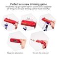 thumbnail image 4 of Abridor de botellas, divertido lanzador de botellas para juegos de beber creativos, fiestas familiares, bebidas en el bar, barbacoas al aire libre, plástico, 4 of 5