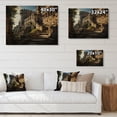 thumbnail image 4 of Designart "Castles Dramatic Forms High I" Architecture Print on Natural Pine Wood, 4 of 5