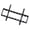 A, variant on Heavy Duty Fixed HDTV Wall Mount for 32-70inch Flat HDTV Universally Wall Mount HDTV Bracket 45KG Load Space Saving