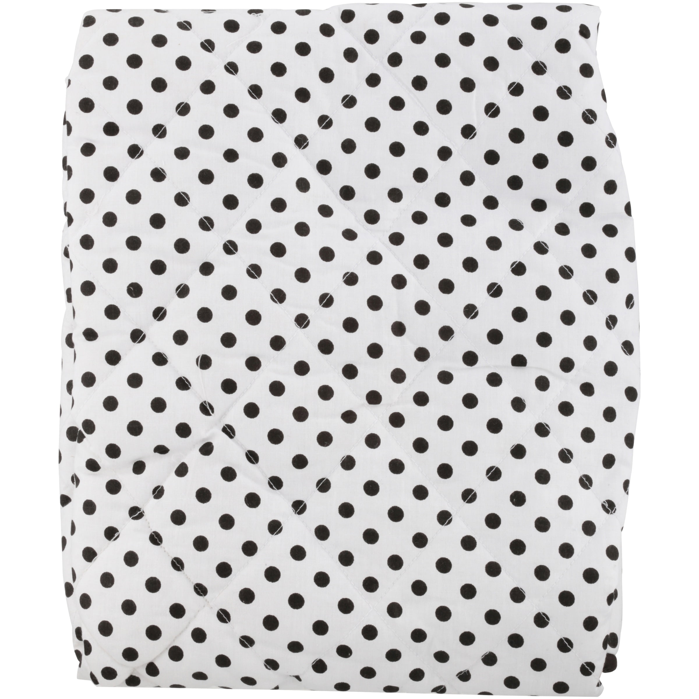 Bacati Black/White Polka Dots & Stripes Changing Pad Cover