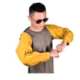 thumbnail image 2 of Professal Welder Arm Sleeve 60cm Split Cowhide Leather Welding Protect Flame-Resistant ,Easy to Use, 2 of 5