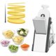 thumbnail image 2 of Cortador de verduras Manual, rallador de zanahorias, picadora de alimentos, trituradoras de patatas fritas, peladores, herramienta de accesorios de cocina, 2 of 4