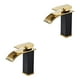 thumbnail image 2 of Grifo de baño Yuarrent duradero con agua fría y caliente ajustable color negro, 2 of 6