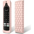 thumbnail image 1 of Fintie Silicone Case for Amazon Toshiba/Insignia/Pioneer/Fire TV 4-Series/Fire TV Omni Series TV Remote - [Anti Slip] Shockproof Cover for Fire TV Edition Alexa Voice Remote, Pink Sand, 1 of 15