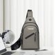 thumbnail image 5 of Xihbxyly Bolsa de Pecho con Cremallera Inclinada, Impermeable, para Deportes Al Aire Libre, Correa Ajustable, Bolsillos de Acceso Rápido, Poliéster Cómodo, Ideal para Viajes, Running, Uso Informal, T, 5 of 7