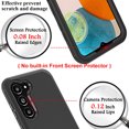 thumbnail image 3 of Aggxpf Samsung Galaxy S23 Plus Case with Belt-Clip Holster, Military-Grade Drop Protection Shockproof Protective Phone Case for 6.6" Galaxy S23, Black, 3 of 5