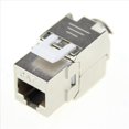 thumbnail image 3 of 24 Piezas RJ45 Cat7 Cat6A Blindado Módulo de Aleación de Zinc Adaptador de Conector de Red Jack 10GB de Red, 3 of 5