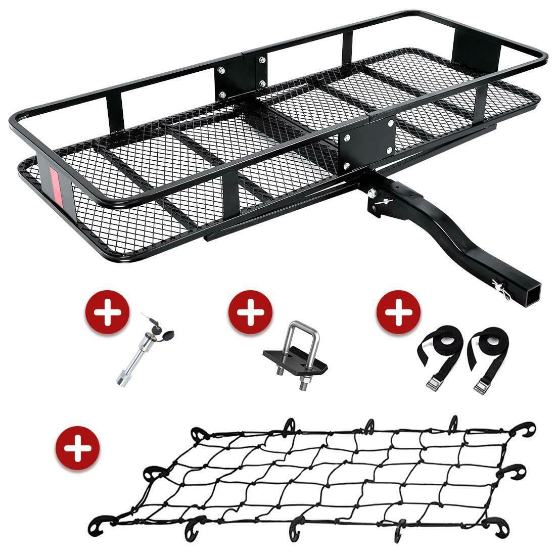 cargo carrier with bike rack