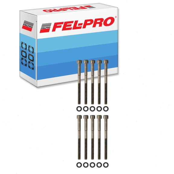 Fel-Pro Cylinder Head Bolt Set compatible with Toyota Corolla 2.4L L4 2009-2012