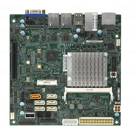 Supermicro A2SAV Motherboard - Intel Atom processor E3940 - Single Socket FCBGA-1296 - DDR3L - Mini-ITX price history on PriceWatchPro