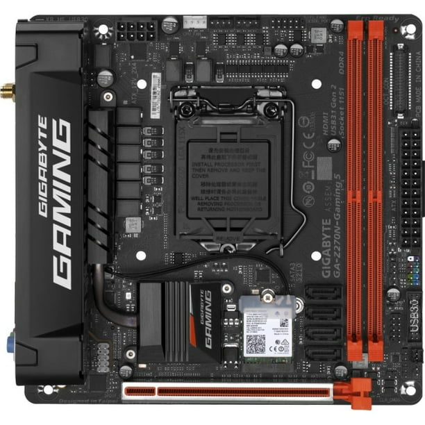 Gigabyte Motherboard GAZ270NGaming 5 Z270 DDR4 PCI Express HDMI