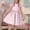 Pink, variant on ATOGUTA Girl Dresses Ruffle Sleeve Easter Dresses Girl Long Midi Springs Dress Kids Smocked Flare Summer Dress Size 3T-14. Pink