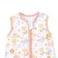 thumbnail image 7 of Sentuca Sleep Sack for Newborn 6-12 Months 100% Cotton Soft Sleeping Bag Printing Double Zipper Waistcoat Baby Sleep Sacks,Multicolor, 7 of 7