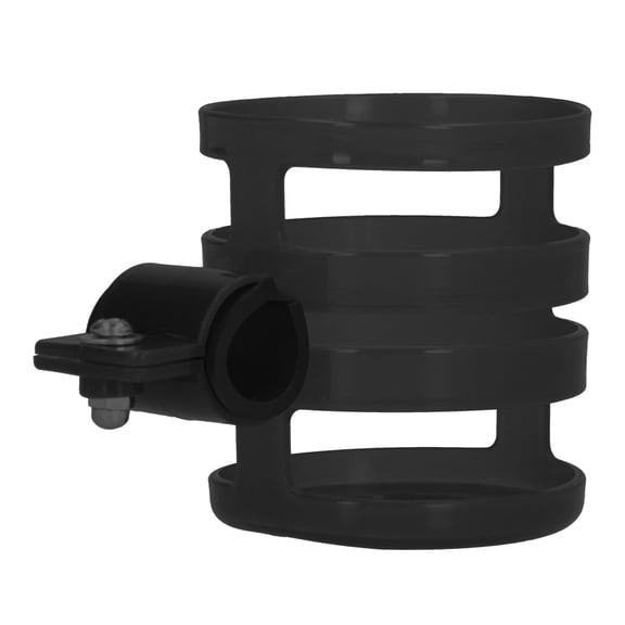 BIMZUC Bike Water Bottle Holder Adjustable Baby Stroller Cup Cage Black (4.72 inches / 12 cm)