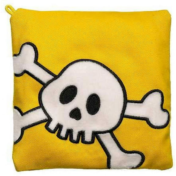 Skull & Bones Basic Beanbag - Ganz Beantastic Bean Bag (Yellow)