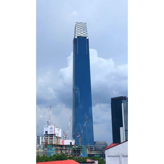 24x36 gallery poster, The Exchange 106 is the second tallest building in Malaysia