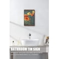 thumbnail image 4 of Poppies Wall Art Flower Tin Sign Floral Garden Sign The Field of Poppies Vintage Metal Tin Signs for Men Women Farmhouse Rustic Wall Decor for Home Bars Clubs Cafes 5.5x8 Inches, 4 of 7