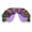 Violet MirrorCoat Polarized, variant on Vonxyz Stealth Black Polarized Lenses Replacement for Oakley EVZero Path OO9308 Sunglass
