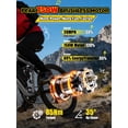 thumbnail image 4 of ESKUTE M200F Electric Bike for Adults, 27.5" Full Suspension Mountain E-Bike, 750W Motor 20 MPH, 48V 20.8Ah Up to 60 Miles Range, Step-Over Electric Bicycle Orange, UL2849, 4 of 5