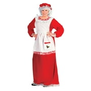 Mrs. Santa Claus Christmas Costume Dress Adult Red Ladies Women Plus Size 16-24