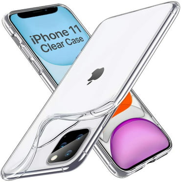 Iphone 11 Case 19 Shockproof Clear Case With Soft Tpu Bumper Cover Case For Iphone 11 6 1 Inch Walmart Com