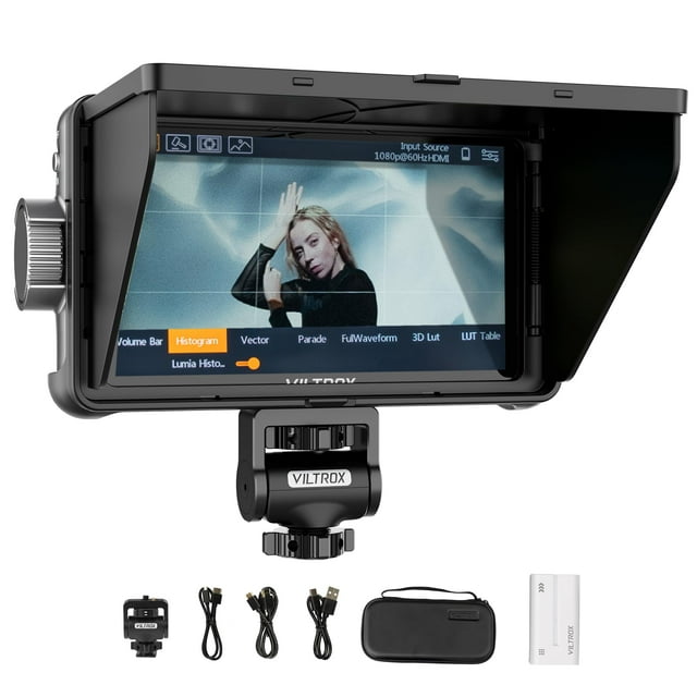 Monitor de campo de vídeo VILTROX DC-550 Pro 5.5 pulgadas 1200 nits 4Kp30