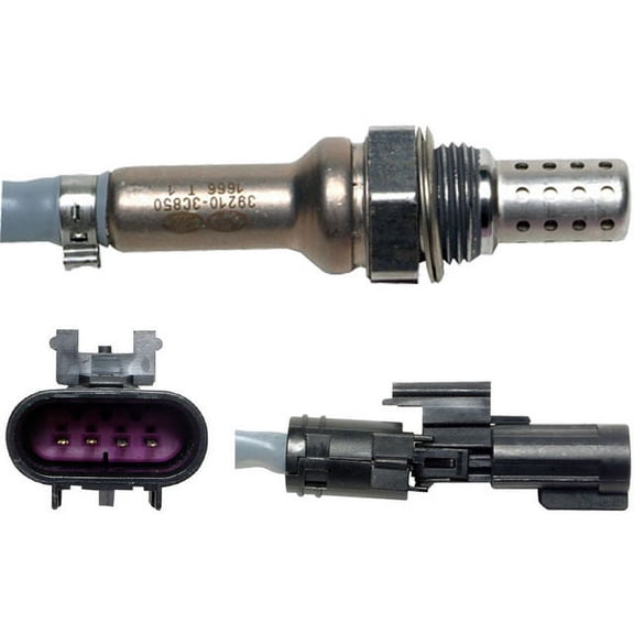 Downstream Left Oxygen Sensor - Compatible with 2007 - 2009 Kia Sorento 2008