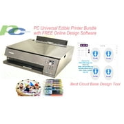 PC Universal Edible Printer Bundle- Brand New All-in-1 Printer with Edible Paper and Inks by PC Universal