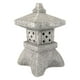 thumbnail image 2 of Estatua de jardín con forma de pagoda, decoración solar, farol de jardín, luces LED con luz solar simulada de pagoda., 2 of 8