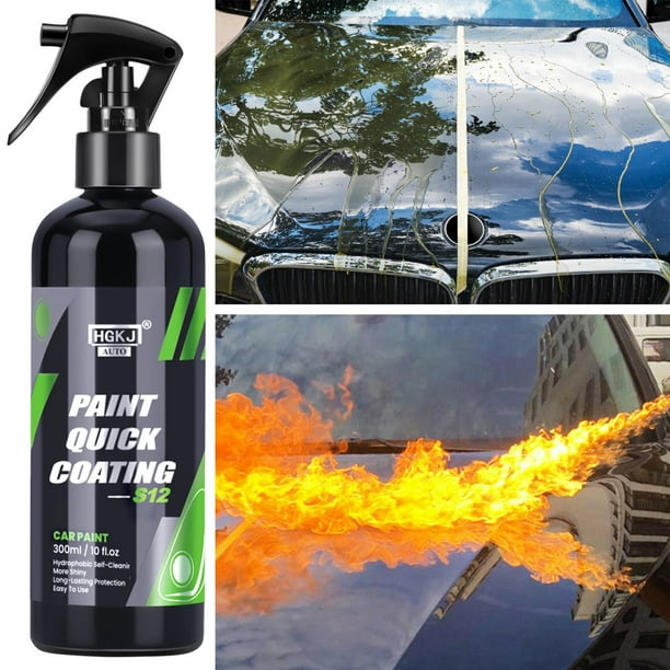 Rociador de revestimiento cerámico para autos/rociador de cera para pulir protección de detalles antiarañazos 300ml shamjiam Aerosol de revestimiento de cerámica para automóviles
