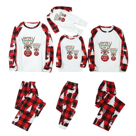 

Family Christmas Pjs Matching Sets Plus Size for Women Pijamas de Navidad familiares a juego conjuntos de ropa de dormir de Navidad para padres e hijos conjunto para fiestas Multiples Estilos