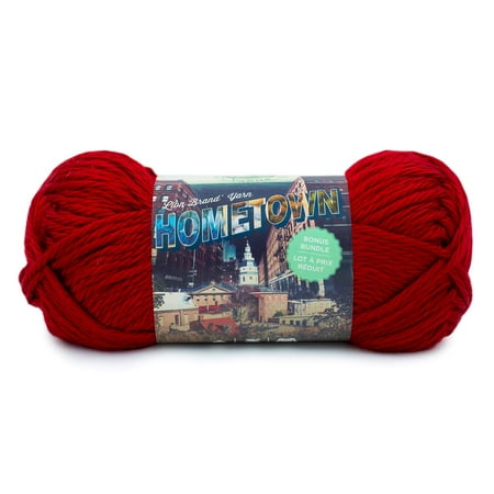 UPC: 0023032028538 | Lion Brand Hometown Bonus Bundle Yarn-Tampa Spice
