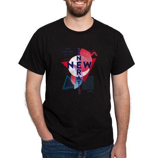 CafePress - Pepsi Flashback Generation Dark T Shirt - Men's Classic Cotton T-Shirts