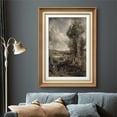 thumbnail image 2 of IDEA4WALL Premium Frame Wall Art The Vale of Dedham by Artist John Constable Classical Historical Print Fine Art Traditional Artwork for Living Room, Bedroom, Office - 26"x36" Natural with Matte, 2 of 5