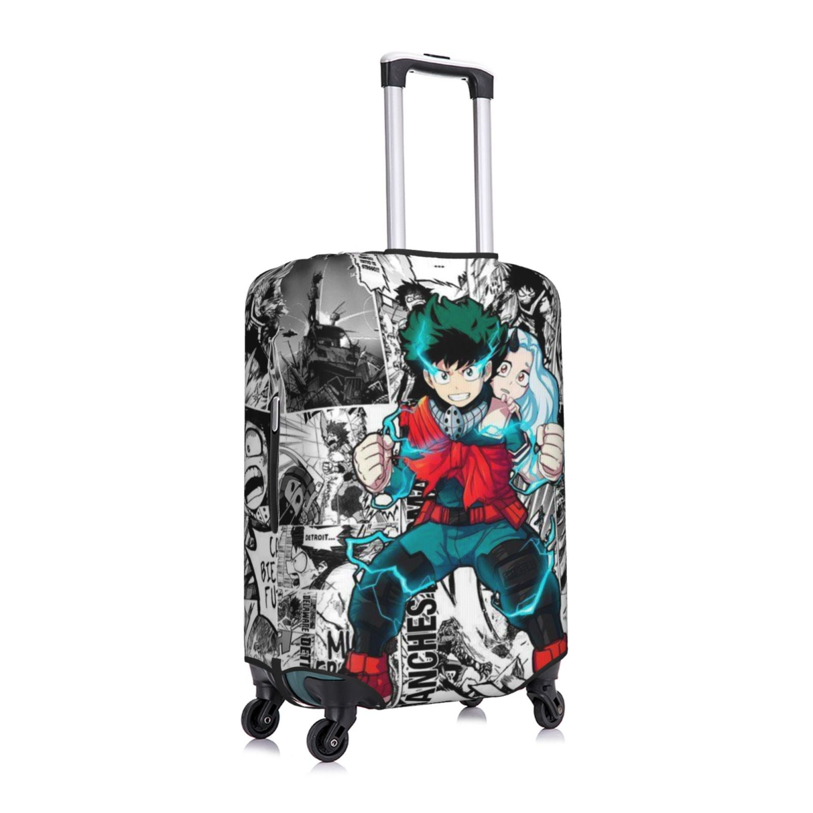 My Hero Academia Izuku Midoriya Travel Luggage Cover, Colorful